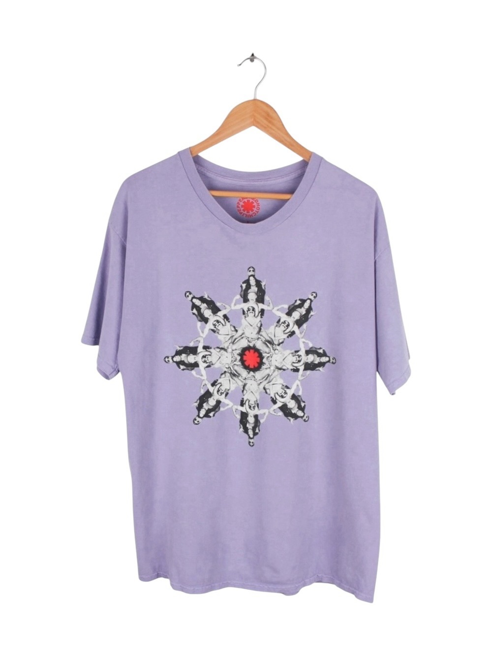 Red Hot Chili Peppers Unlimited Love World Tour Graphic T-Shirt Purple Large